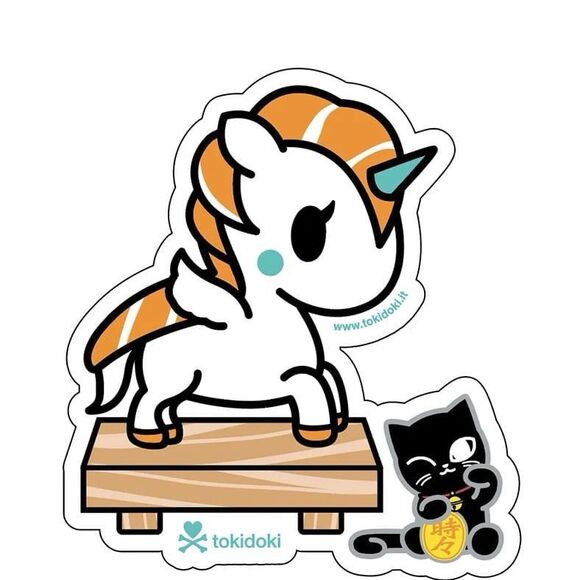 tokidoki Ponzu Unicorno Die Cut Sticker - Picture 1 of 1